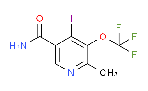 4-Iodo-2-methyl-3-(trifluoromethoxy)pyridine-5-carboxamide