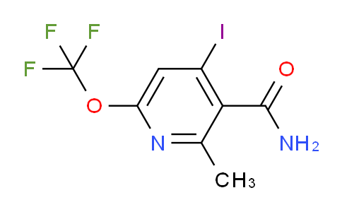 4-Iodo-2-methyl-6-(trifluoromethoxy)pyridine-3-carboxamide