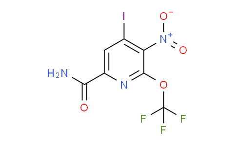 AM88764 | 1804776-37-1 | 4-Iodo-3-nitro-2-(trifluoromethoxy)pyridine-6-carboxamide