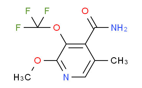 2-Methoxy-5-methyl-3-(trifluoromethoxy)pyridine-4-carboxamide