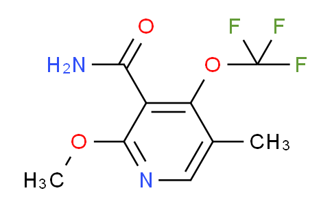 2-Methoxy-5-methyl-4-(trifluoromethoxy)pyridine-3-carboxamide