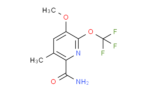 AM88797 | 1806147-14-7 | 3-Methoxy-5-methyl-2-(trifluoromethoxy)pyridine-6-carboxamide