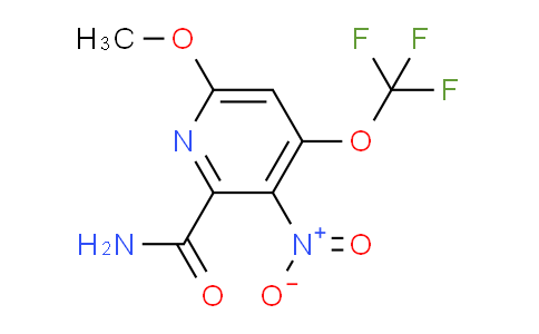6-Methoxy-3-nitro-4-(trifluoromethoxy)pyridine-2-carboxamide