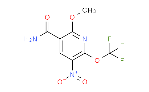 2-Methoxy-5-nitro-6-(trifluoromethoxy)pyridine-3-carboxamide