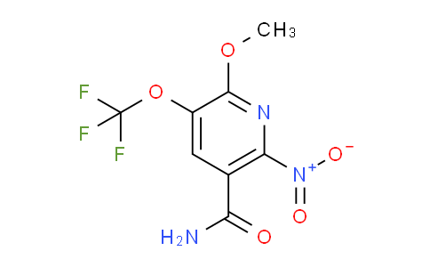 2-Methoxy-6-nitro-3-(trifluoromethoxy)pyridine-5-carboxamide