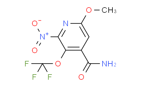 6-Methoxy-2-nitro-3-(trifluoromethoxy)pyridine-4-carboxamide