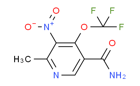 AM88830 | 1805154-32-8 | 2-Methyl-3-nitro-4-(trifluoromethoxy)pyridine-5-carboxamide