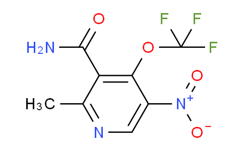 2-Methyl-5-nitro-4-(trifluoromethoxy)pyridine-3-carboxamide