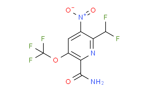 AM88856 | 1805027-26-2 | 2-(Difluoromethyl)-3-nitro-5-(trifluoromethoxy)pyridine-6-carboxamide