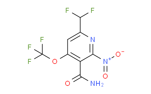 AM88865 | 1805301-15-8 | 6-(Difluoromethyl)-2-nitro-4-(trifluoromethoxy)pyridine-3-carboxamide