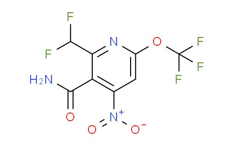 AM88870 | 1805159-35-6 | 2-(Difluoromethyl)-4-nitro-6-(trifluoromethoxy)pyridine-3-carboxamide