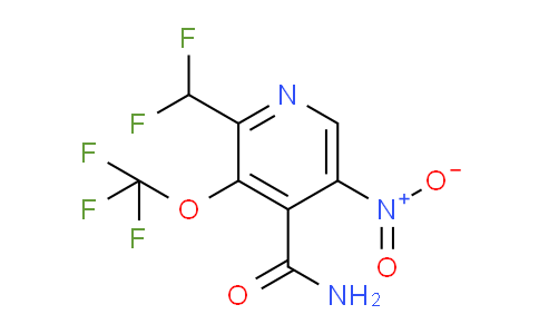 AM88871 | 1806775-55-2 | 2-(Difluoromethyl)-5-nitro-3-(trifluoromethoxy)pyridine-4-carboxamide