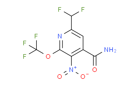 AM88873 | 1805027-34-2 | 6-(Difluoromethyl)-3-nitro-2-(trifluoromethoxy)pyridine-4-carboxamide