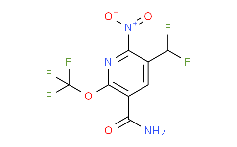 AM88874 | 1805301-20-5 | 3-(Difluoromethyl)-2-nitro-6-(trifluoromethoxy)pyridine-5-carboxamide