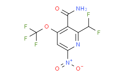 AM88875 | 1805159-45-8 | 2-(Difluoromethyl)-6-nitro-4-(trifluoromethoxy)pyridine-3-carboxamide