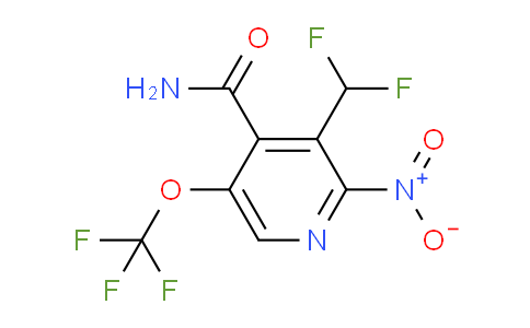 AM88879 | 1805027-42-2 | 3-(Difluoromethyl)-2-nitro-5-(trifluoromethoxy)pyridine-4-carboxamide
