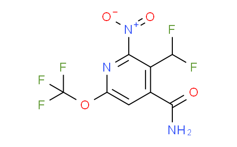 AM88881 | 1806781-22-5 | 3-(Difluoromethyl)-2-nitro-6-(trifluoromethoxy)pyridine-4-carboxamide