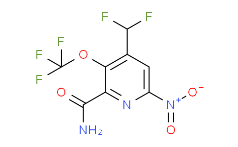 AM88887 | 1806161-84-1 | 4-(Difluoromethyl)-6-nitro-3-(trifluoromethoxy)pyridine-2-carboxamide