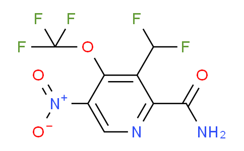 AM88888 | 1805159-64-1 | 3-(Difluoromethyl)-5-nitro-4-(trifluoromethoxy)pyridine-2-carboxamide