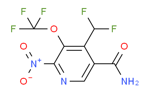 AM88889 | 1805218-62-5 | 4-(Difluoromethyl)-2-nitro-3-(trifluoromethoxy)pyridine-5-carboxamide