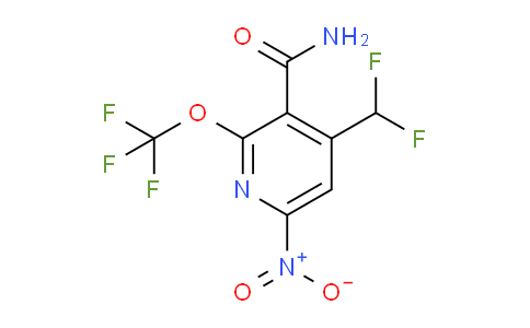 AM88890 | 1805218-73-8 | 4-(Difluoromethyl)-6-nitro-2-(trifluoromethoxy)pyridine-3-carboxamide