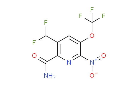 AM88895 | 1806162-03-7 | 5-(Difluoromethyl)-2-nitro-3-(trifluoromethoxy)pyridine-6-carboxamide