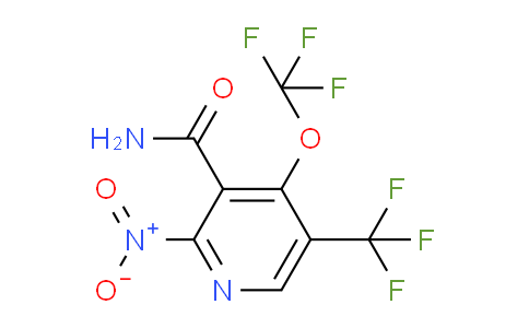 AM88905 | 1806775-63-2 | 2-Nitro-4-(trifluoromethoxy)-5-(trifluoromethyl)pyridine-3-carboxamide