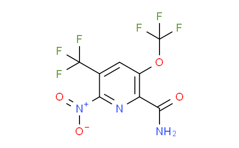 AM88908 | 1805220-01-2 | 2-Nitro-5-(trifluoromethoxy)-3-(trifluoromethyl)pyridine-6-carboxamide