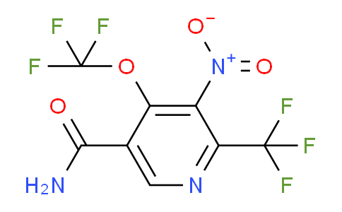 AM88918 | 1806775-79-0 | 3-Nitro-4-(trifluoromethoxy)-2-(trifluoromethyl)pyridine-5-carboxamide