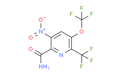 AM88927 | 1806775-91-6 | 3-Nitro-5-(trifluoromethoxy)-6-(trifluoromethyl)pyridine-2-carboxamide