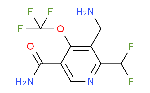 AM88963 | 1805029-86-0 | 3-(Aminomethyl)-2-(difluoromethyl)-4-(trifluoromethoxy)pyridine-5-carboxamide