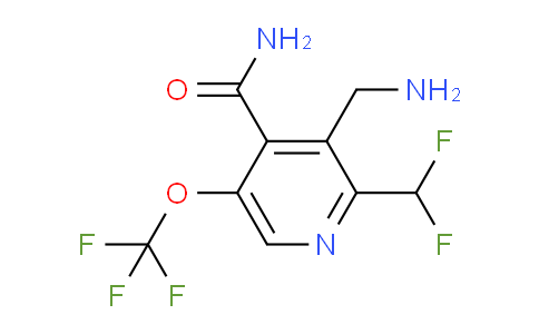 AM88964 | 1805918-42-6 | 3-(Aminomethyl)-2-(difluoromethyl)-5-(trifluoromethoxy)pyridine-4-carboxamide