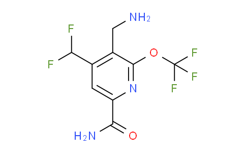 AM88967 | 1805009-68-0 | 3-(Aminomethyl)-4-(difluoromethyl)-2-(trifluoromethoxy)pyridine-6-carboxamide