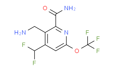 AM88969 | 1804716-56-0 | 3-(Aminomethyl)-4-(difluoromethyl)-6-(trifluoromethoxy)pyridine-2-carboxamide