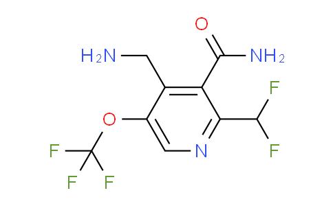 AM88975 | 1806189-79-6 | 4-(Aminomethyl)-2-(difluoromethyl)-5-(trifluoromethoxy)pyridine-3-carboxamide