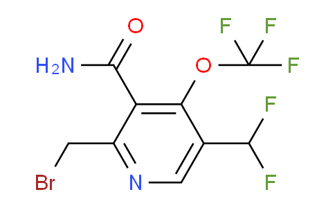 AM88990 | 1804627-91-5 | 2-(Bromomethyl)-5-(difluoromethyl)-4-(trifluoromethoxy)pyridine-3-carboxamide