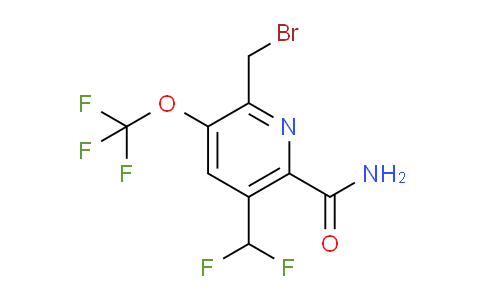 AM88991 | 1804370-20-4 | 2-(Bromomethyl)-5-(difluoromethyl)-3-(trifluoromethoxy)pyridine-6-carboxamide