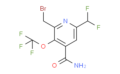 AM88992 | 1805147-11-8 | 2-(Bromomethyl)-6-(difluoromethyl)-3-(trifluoromethoxy)pyridine-4-carboxamide