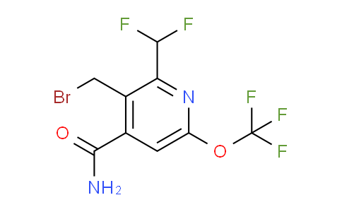 AM88997 | 1806772-91-7 | 3-(Bromomethyl)-2-(difluoromethyl)-6-(trifluoromethoxy)pyridine-4-carboxamide