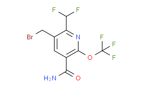 AM89001 | 1804370-36-2 | 3-(Bromomethyl)-2-(difluoromethyl)-6-(trifluoromethoxy)pyridine-5-carboxamide