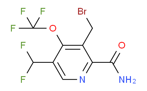 AM89002 | 1805311-75-4 | 3-(Bromomethyl)-5-(difluoromethyl)-4-(trifluoromethoxy)pyridine-2-carboxamide