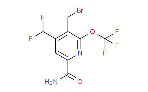 AM89003 | 1805147-36-7 | 3-(Bromomethyl)-4-(difluoromethyl)-2-(trifluoromethoxy)pyridine-6-carboxamide