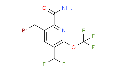 AM89004 | 1805147-42-5 | 3-(Bromomethyl)-5-(difluoromethyl)-6-(trifluoromethoxy)pyridine-2-carboxamide