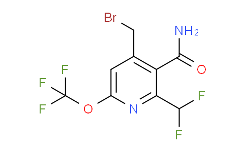 AM89008 | 1805147-56-1 | 4-(Bromomethyl)-2-(difluoromethyl)-6-(trifluoromethoxy)pyridine-3-carboxamide