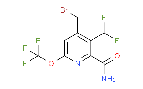 AM89012 | 1805308-83-1 | 4-(Bromomethyl)-3-(difluoromethyl)-6-(trifluoromethoxy)pyridine-2-carboxamide