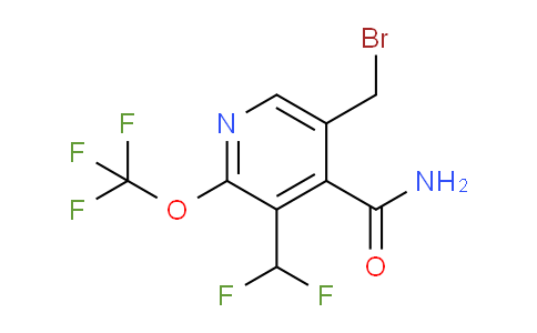 AM89013 | 1806762-56-0 | 5-(Bromomethyl)-3-(difluoromethyl)-2-(trifluoromethoxy)pyridine-4-carboxamide
