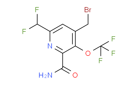 AM89017 | 1805240-64-5 | 4-(Bromomethyl)-6-(difluoromethyl)-3-(trifluoromethoxy)pyridine-2-carboxamide