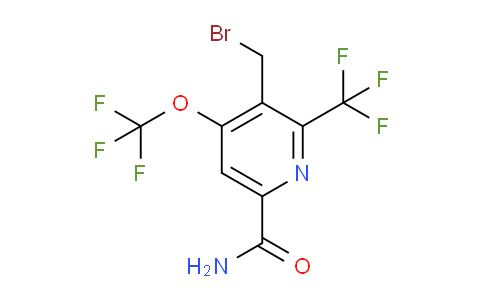 AM89039 | 1805309-81-2 | 3-(Bromomethyl)-4-(trifluoromethoxy)-2-(trifluoromethyl)pyridine-6-carboxamide