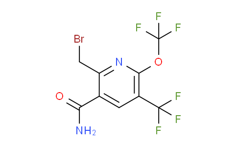 AM89041 | 1805306-86-8 | 2-(Bromomethyl)-6-(trifluoromethoxy)-5-(trifluoromethyl)pyridine-3-carboxamide