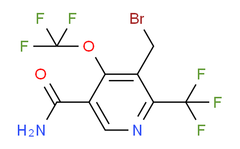 AM89045 | 1805241-96-6 | 3-(Bromomethyl)-4-(trifluoromethoxy)-2-(trifluoromethyl)pyridine-5-carboxamide